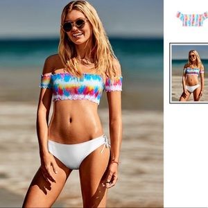 NWT Victoria’s Secret Tie Dyed Bathing Suit Top